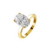 Carica l'immagine nel visualizzatore di Gallery, Anello Marcello Pane mod.Solitario ovale (+varianti)