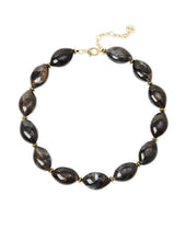 Carica l'immagine nel visualizzatore di Gallery, Collana SODINI corta ciottoli Harper - Nero