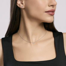Carica l'immagine nel visualizzatore di Gallery, Collana punto luce argento Mabina SHINY