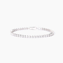 Carica l'immagine nel visualizzatore di Gallery, Bracciale tennis MABINA con zirconi taglio cuore NON SARà UN'AVVENTURA