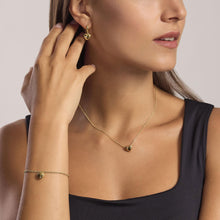 Carica l'immagine nel visualizzatore di Gallery, Girocollo MABINA placcato oro con cuore FEELING (+varianti)