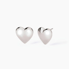 Carica l'immagine nel visualizzatore di Gallery, Orecchini MABINA in argento a forma di cuore Don't Say Love (+varianti)