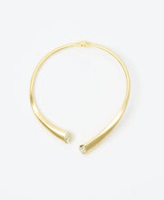 Carica l'immagine nel visualizzatore di Gallery, Collana SODINI bangle punte con cristalli Emilia - Bianco