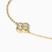 Carica l'immagine nel visualizzatore di Gallery, Bracciale MABINA in argento dorato con fiore JASMINE