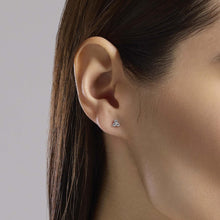 Carica l'immagine nel visualizzatore di Gallery, Orecchini MABINA a lobo con zirconi LITTLE JOY