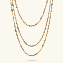 Carica l'immagine nel visualizzatore di Gallery, Collana ETRUSCA Multifilo Graduata Catena Margherita
