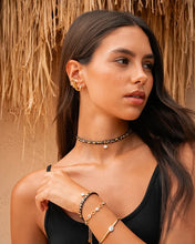 Carica l'immagine nel visualizzatore di Gallery, Choker Leopardato Oval Cut