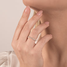 Carica l'immagine nel visualizzatore di Gallery, Anello Mirco Visconti oro bianco e diamanti