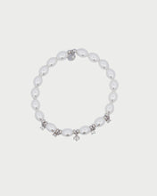 Carica l'immagine nel visualizzatore di Gallery, Bracciale Whiteside Elastico Pearl Castoni