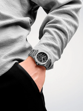 Carica l'immagine nel visualizzatore di Gallery, Orologio SKELETON GUN METAL D1 Milano