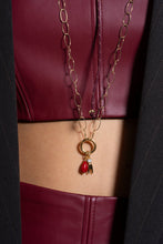 Carica l'immagine nel visualizzatore di Gallery, Charm BAMBOO CORALLO DROP