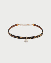 Carica l'immagine nel visualizzatore di Gallery, Choker Leopardato Oval Cut