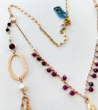 Carica l'immagine nel visualizzatore di Gallery, Collana Sacramore Twilight argento e pietre