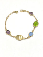 Carica l'immagine nel visualizzatore di Gallery, Bracciale Aquaforte Caramelle Ovali con paste vitree multicolore