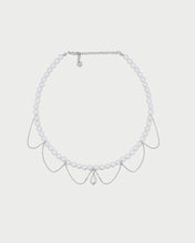 Carica l'immagine nel visualizzatore di Gallery, Choker Whiteside Merletto Pearl Drop