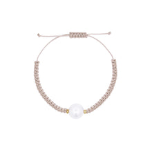Carica l'immagine nel visualizzatore di Gallery, BRACCIALE TESSUTO PERLA - WHITESIDE (+colori)