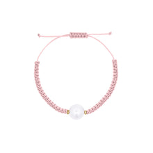 Carica l'immagine nel visualizzatore di Gallery, BRACCIALE TESSUTO PERLA - WHITESIDE (+colori)