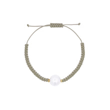 Carica l'immagine nel visualizzatore di Gallery, BRACCIALE TESSUTO PERLA - WHITESIDE (+colori)