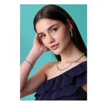 Carica l'immagine nel visualizzatore di Gallery, Collana Ottaviani con cubic zirconia