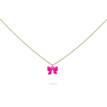Carica l'immagine nel visualizzatore di Gallery, GIROCOLLO CON FIOCCO VERNICE - CANDY BOW