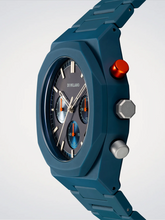 Carica l'immagine nel visualizzatore di Gallery, Orologio POLYCHRONO NEPTUNE BLUE D1 Milano