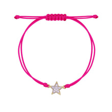 Carica l'immagine nel visualizzatore di Gallery, BRACCIALE TESSUTO SMALL PAVÈ - STARDUST TEN (+soggetti)