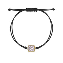 Carica l'immagine nel visualizzatore di Gallery, BRACCIALE TESSUTO SMALL PAVÈ - STARDUST TEN (+soggetti)