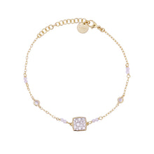 Carica l'immagine nel visualizzatore di Gallery, BRACCIALE CATENA CASTONI SOGGETTO SMALL PAVÈ - STARDUST TEN (+soggetti)