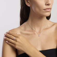 Carica l'immagine nel visualizzatore di Gallery, Anello Mabina in argento con tormalina sintetica LOVE AFFAIR