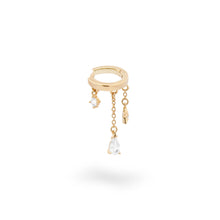 Carica l'immagine nel visualizzatore di Gallery, HELIX PIERCING Rue des mille GOCCIA CASTONE STELLA
