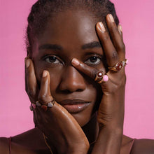 Carica l'immagine nel visualizzatore di Gallery, ANELLO Rue des mille CHEVALIER CHOCO CERCHIO