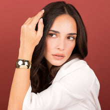 Carica l'immagine nel visualizzatore di Gallery, Bracciale ETRUSCA Rigido bombato a fascia