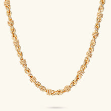 Carica l'immagine nel visualizzatore di Gallery, Collana ETRUSCA Catena Corda con Rondelle