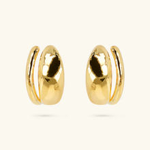 Carica l'immagine nel visualizzatore di Gallery, Orecchini ETRUSCA Martellati Design Doppio