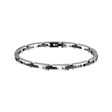 Carica l'immagine nel visualizzatore di Gallery, Bracciale Zancan in Acciaio Bicolore con Spinelli – Hiteck – EHB137