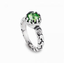 Carica l'immagine nel visualizzatore di Gallery, Anello con pietra centrale Gerardo Sacco (+colori)