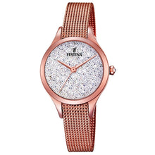 Carica l'immagine nel visualizzatore di Gallery, OROLOGIO FESTINA MADEMOISELLE F20338/1 ARGENTO CINTURINO ACCIAIO, DONNA