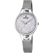 Carica l'immagine nel visualizzatore di Gallery, OROLOGIO FESTINA MADEMOISELLE F20331/1 ARGENTO CINTURINO ACCIAIO, DONNA