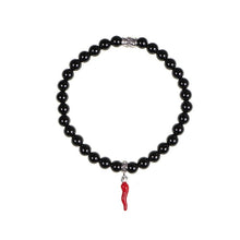 Carica l'immagine nel visualizzatore di Gallery, Bracciale Horn Gerba Nero
