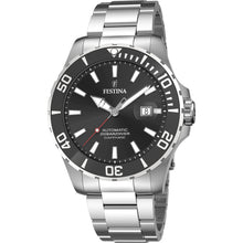 Carica l'immagine nel visualizzatore di Gallery, OROLOGIO FESTINA AUTOMATICO F20531/4 NERO CINTURINO ACCIAIO, UOMO