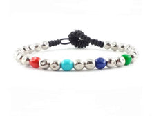 Carica l'immagine nel visualizzatore di Gallery, Bracciale uomo Gerba Jewels - Silver Square