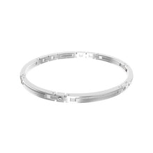 Carica l'immagine nel visualizzatore di Gallery, Bracciale Zancan in Acciaio con Zirconi – Hiteck – EHB084