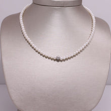 Carica l'immagine nel visualizzatore di Gallery, Collana Donna Perle Miluna In Oro Bianco PCL5912X