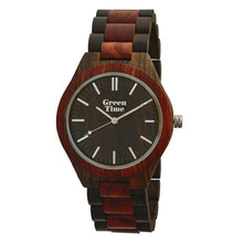 Carica l'immagine nel visualizzatore di Gallery, orologio Uomo Solo Tempo in Legno ZW021H