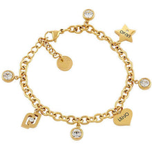 Carica l'immagine nel visualizzatore di Gallery, bracciale donna gioielli Liujo Brilliant Multicharm