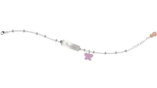 Carica l'immagine nel visualizzatore di Gallery, Bracciale con Targhetta Personalizzabile e Farfalla Nanán