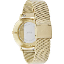 Carica l'immagine nel visualizzatore di Gallery, Orologio donna Cluse 38MM Boho Chic Mesh White, Gold Colour