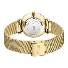 Carica l'immagine nel visualizzatore di Gallery, Orologio donna Cluse 38mm Boho Chic Mesh Black, Gold Colour
