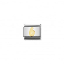 Carica l'immagine nel visualizzatore di Gallery, Link in Acciaio e Oro con Numeri (+numeri)