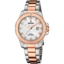 Carica l'immagine nel visualizzatore di Gallery, OROLOGIO FESTINA BOYFRIEND COLLECTION F20505/1 MADREPERLA BRACCIALE IN ACCIAIO, DONNA